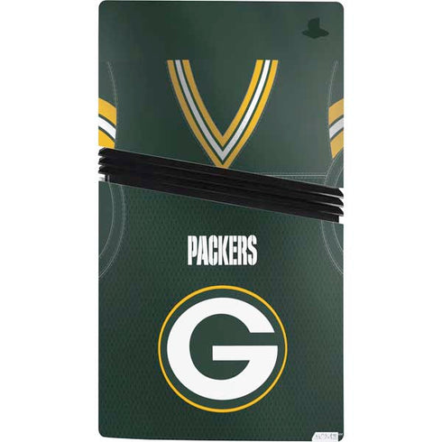 NFL Green Bay Packers Team Jersey PS5 Pro Bundle Skin